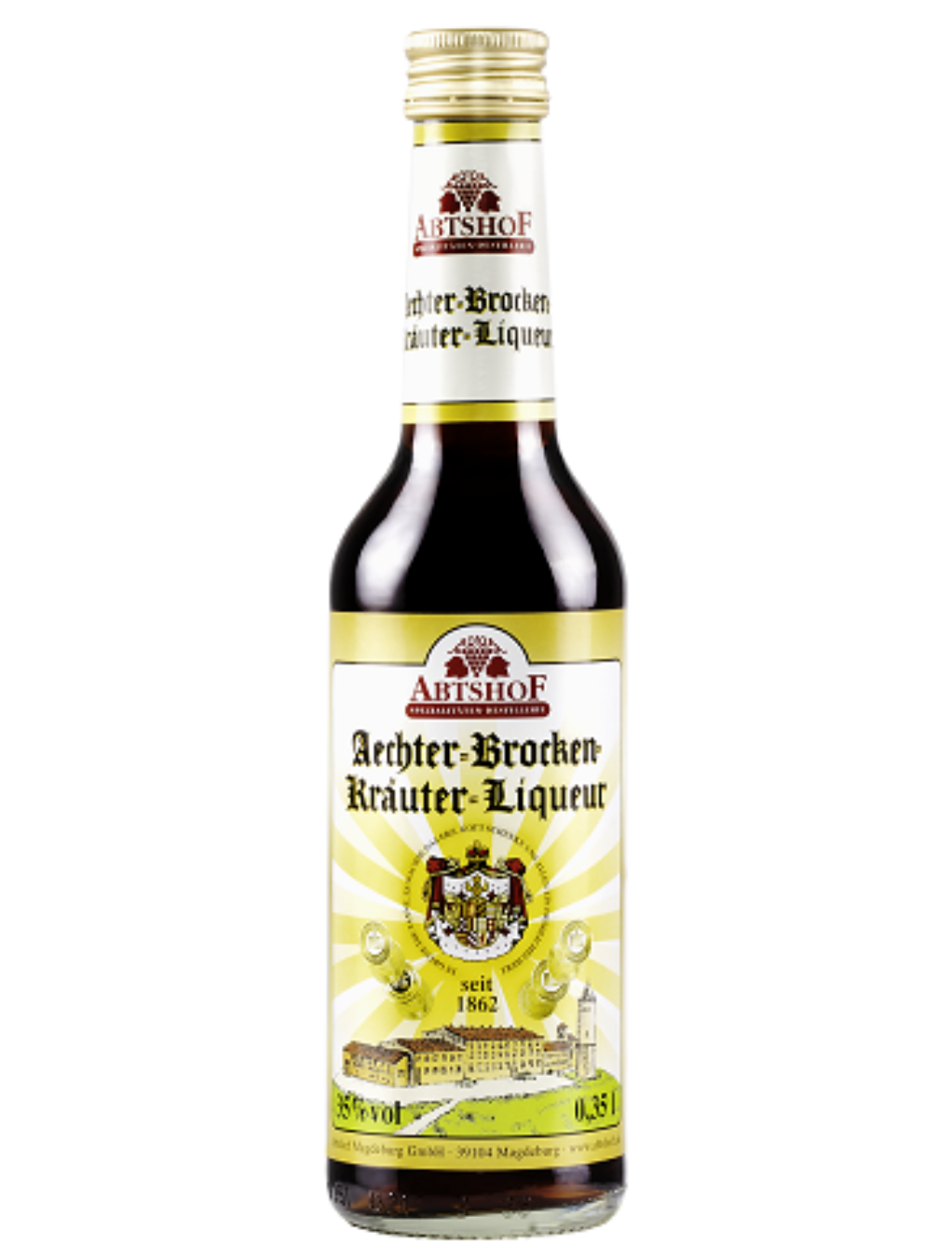 Aechter-Brocken-Kräuter-Liqueur® - 0,35 L / 35 % vol. Kräuterlikör
