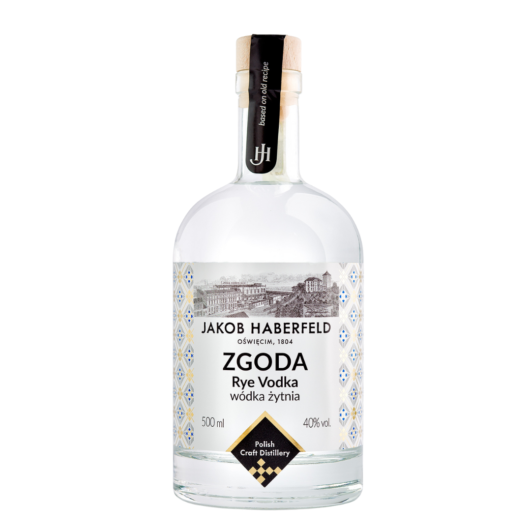 Jakob Haberfeld Zgoda Rye Vodka (koscher)