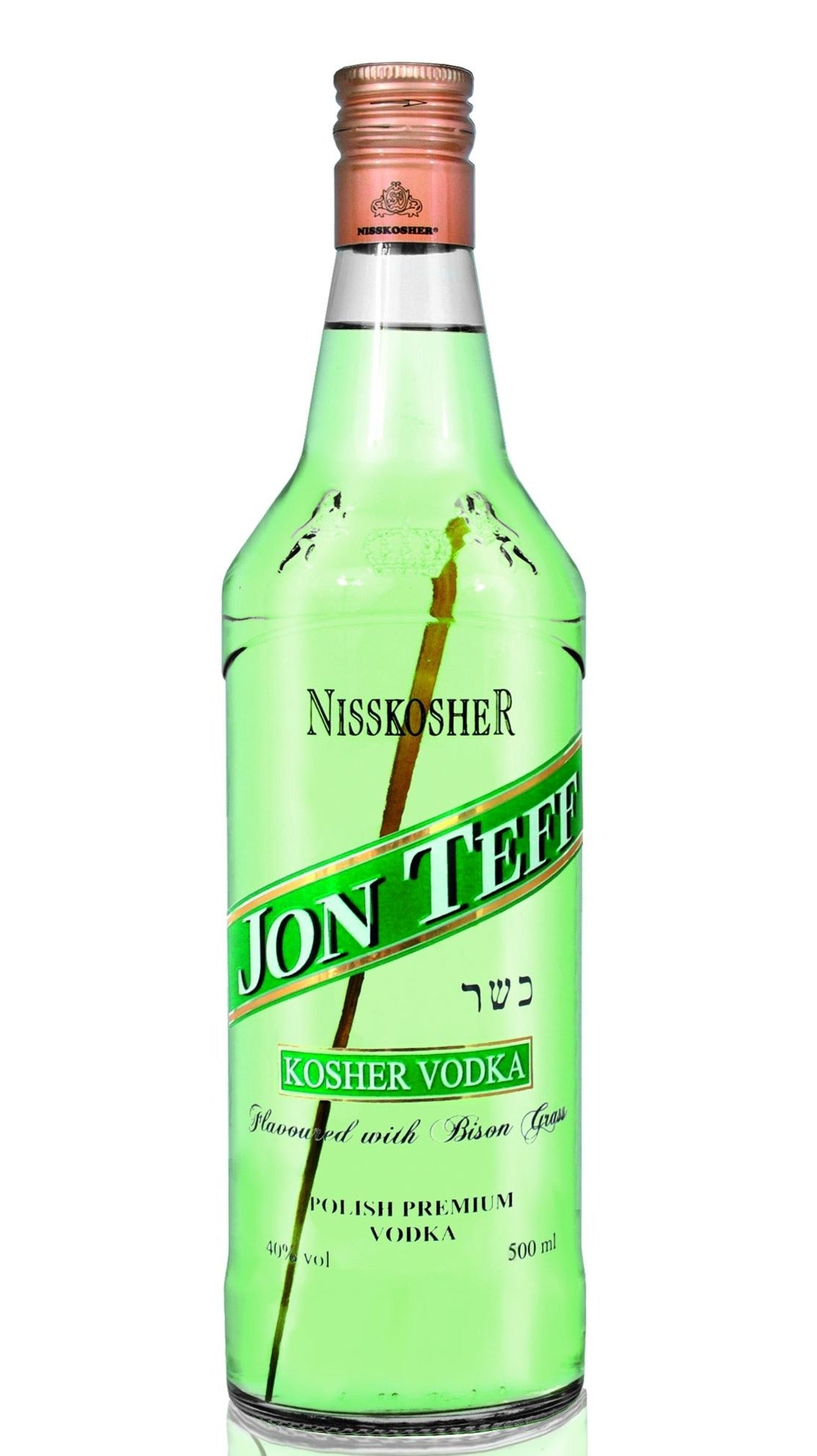 Nisskosher Bisongras Vodka Jon Teff® - 0,7 l / 40% obj.