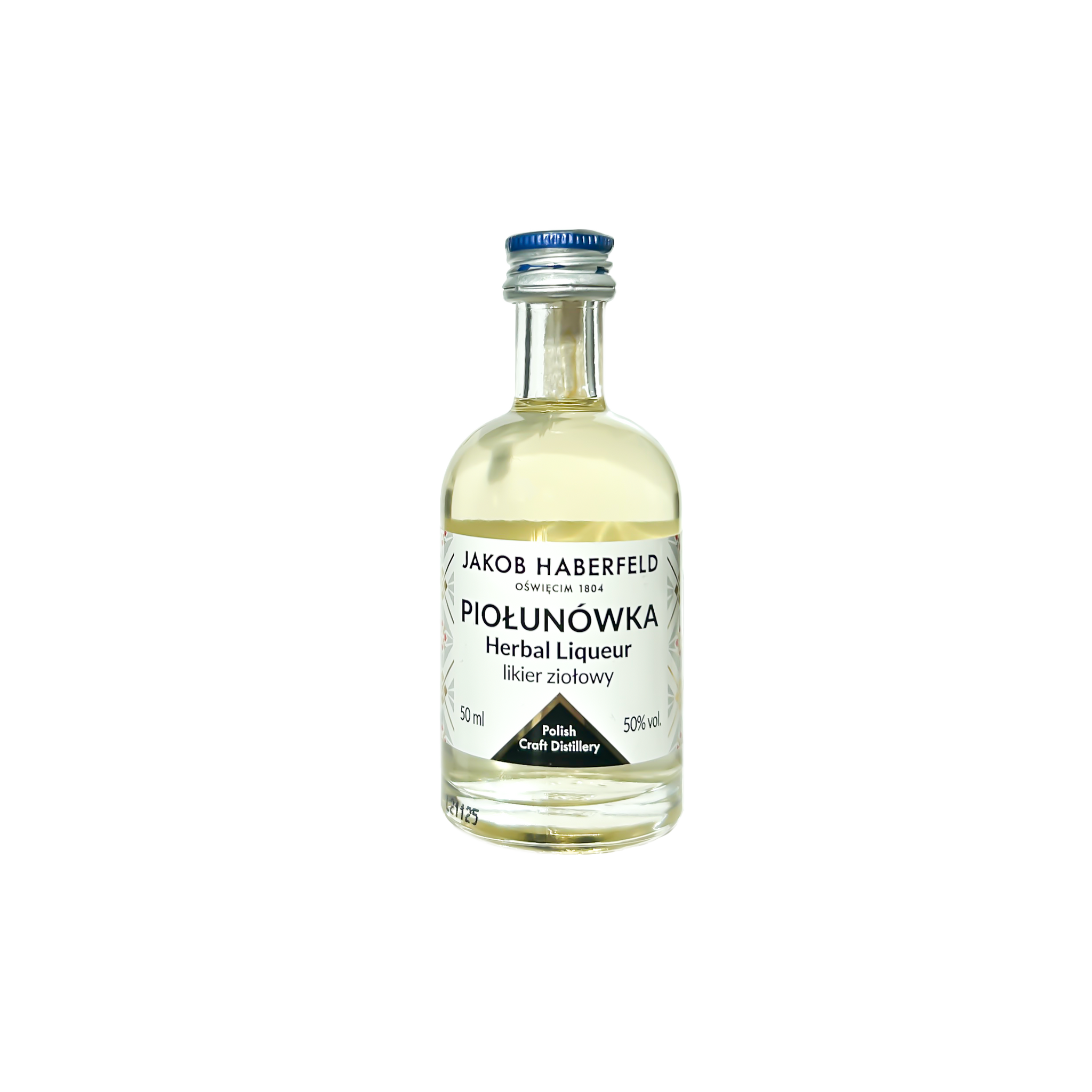 Jakob Haberfeld Piołunówka Kräuterwodka (koscher) Mini 0,05l