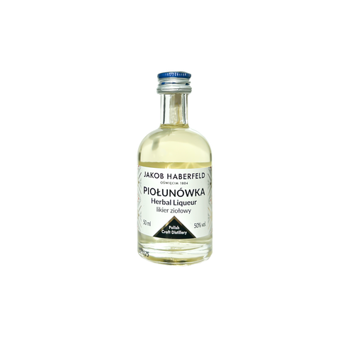 Jakob Haberfeld Piołunówka Kräuterwodka (koscher) Mini 0,05l