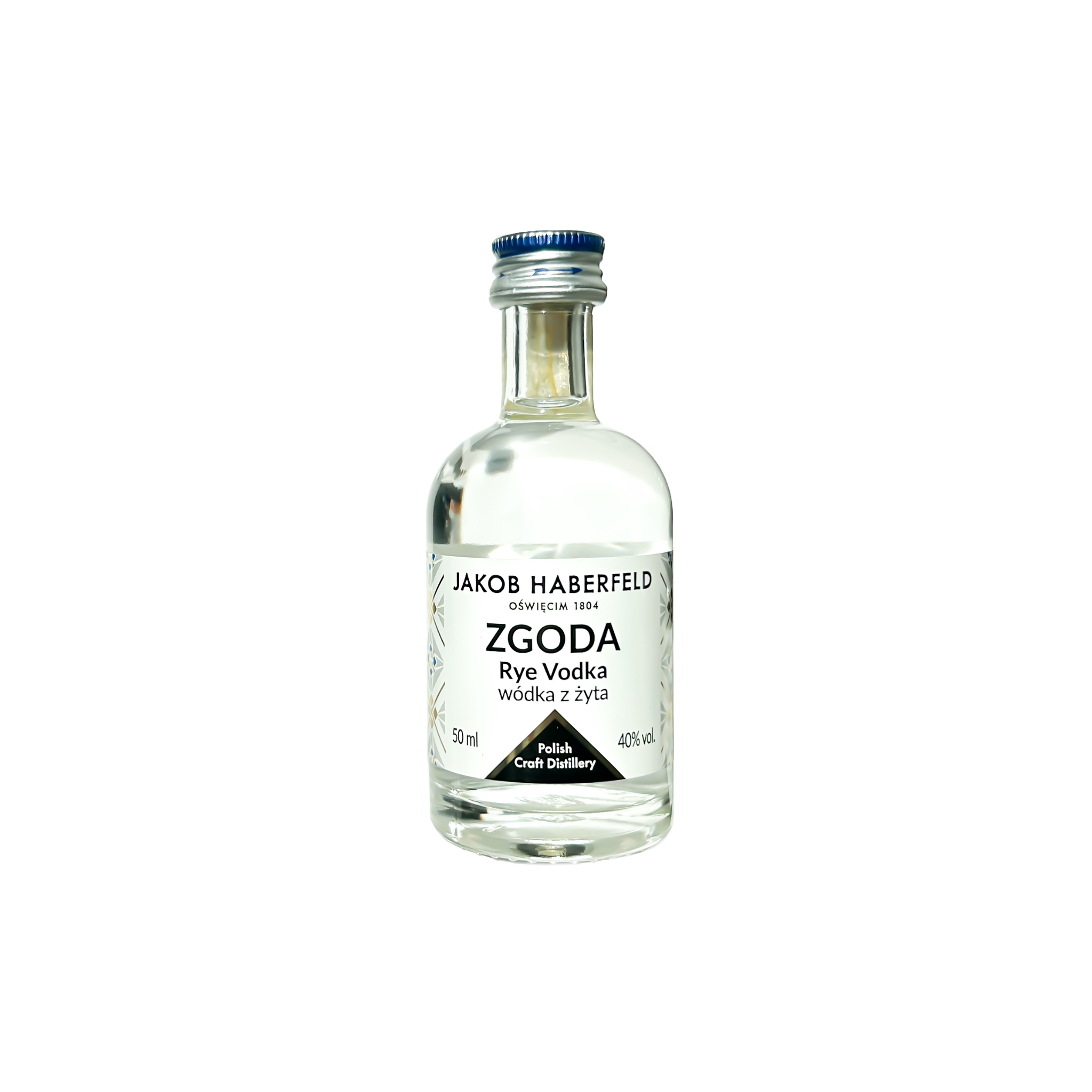 Jakob Haberfeld Zgoda Rye Vodka (koscher) Mini 0,05l