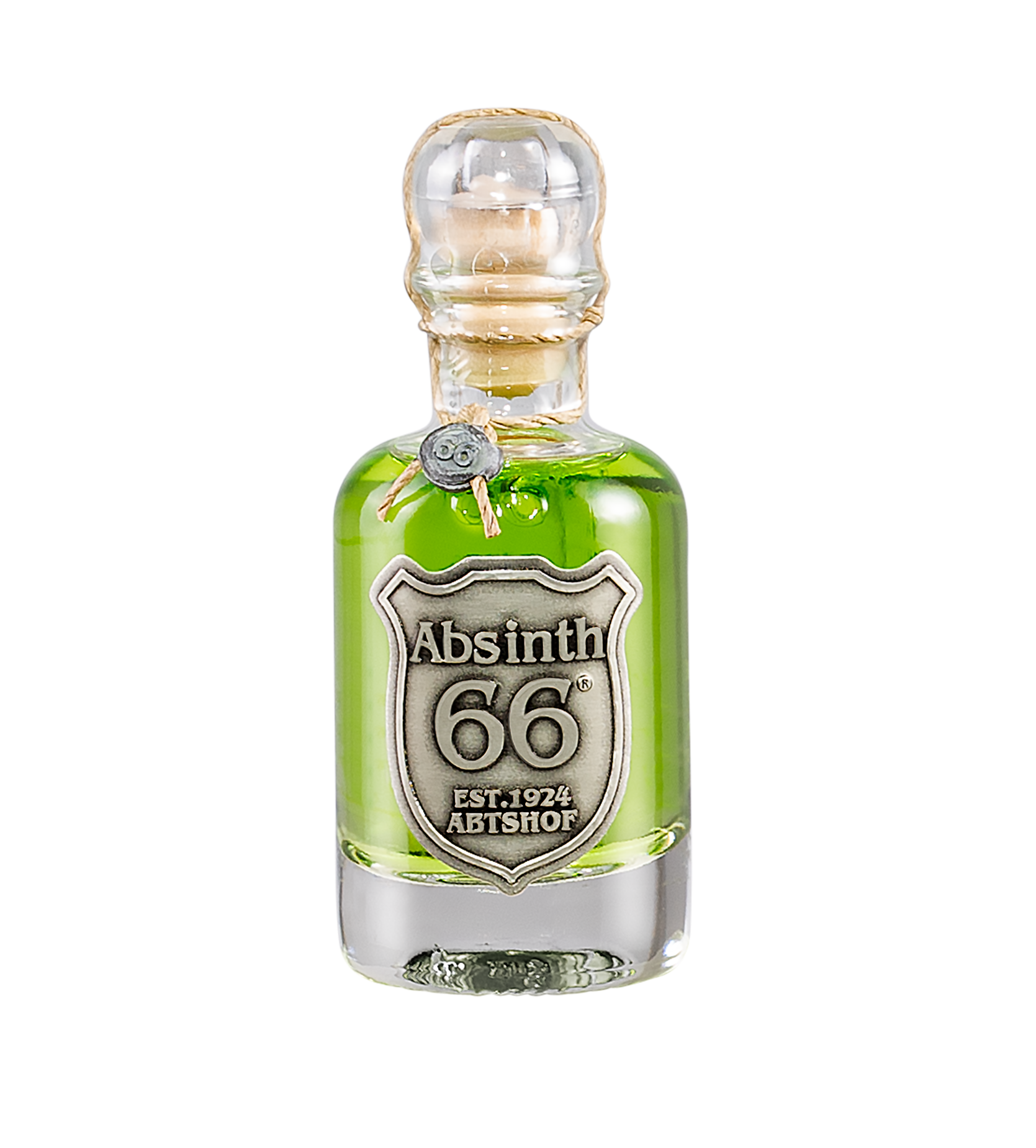 Absinth 66® Miniflasche - 40 ml / 66 % vol. Spirituose
