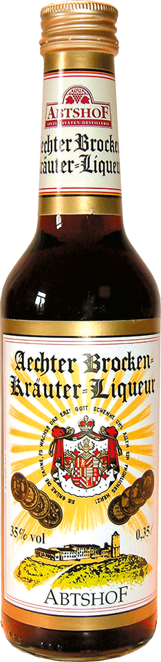 Aechter-Brocken-Kräuter-Liqueur® - 0,35 L / 35 % vol. (Kräuterlikör)