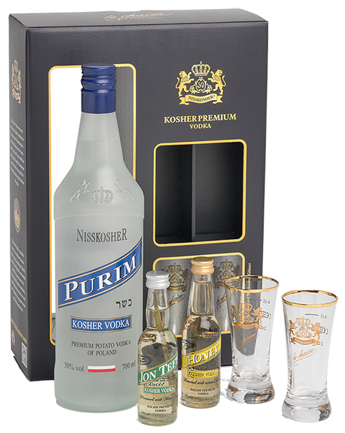 Nisskosher Vodka PURIM® Geschenkbox