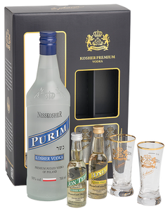 Nisskosher Vodka PURIM® Geschenkbox