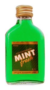 Mint fresh - Pfefferminzlikör - 0,1 L / 20% vol.
