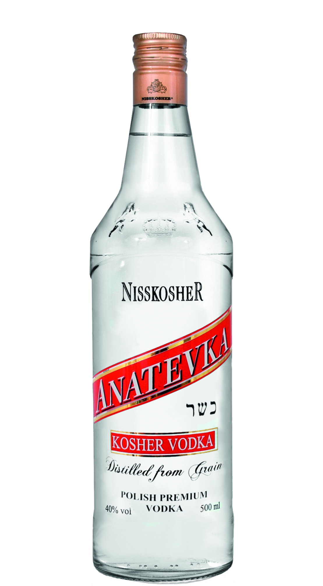 Nisskosher Vodka Anatevka® - 0,5 L / 40% vol.